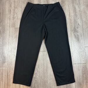 Read Description *** Eileen Fisher Pull On Pants Women's 1X Black Stretch Casual